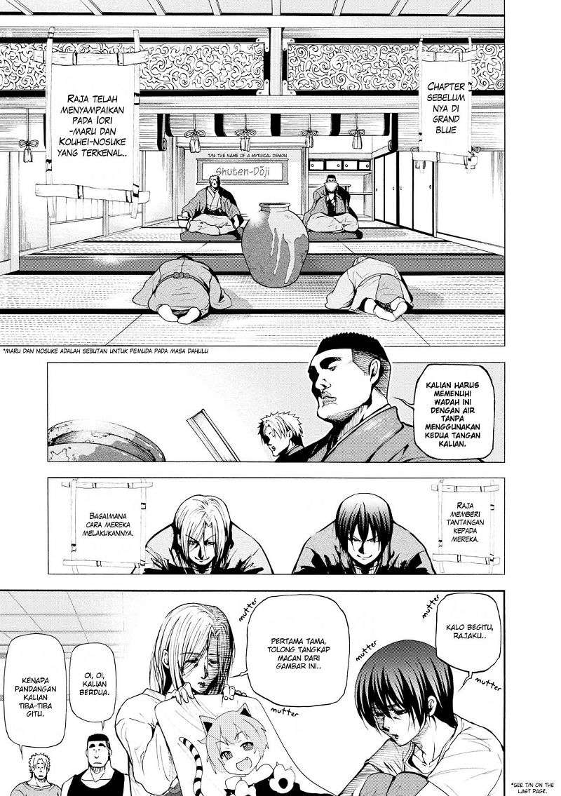 Grand Blue chapter 21, halaman 3