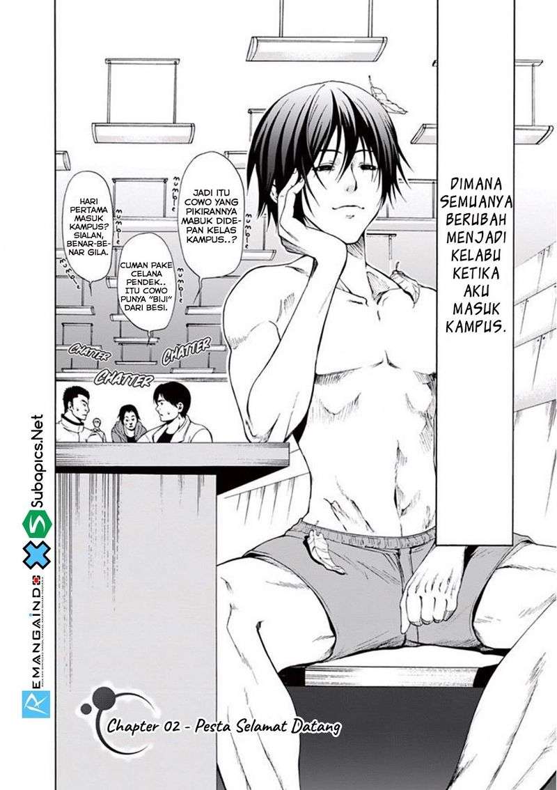 Grand Blue chapter 2, halaman 3