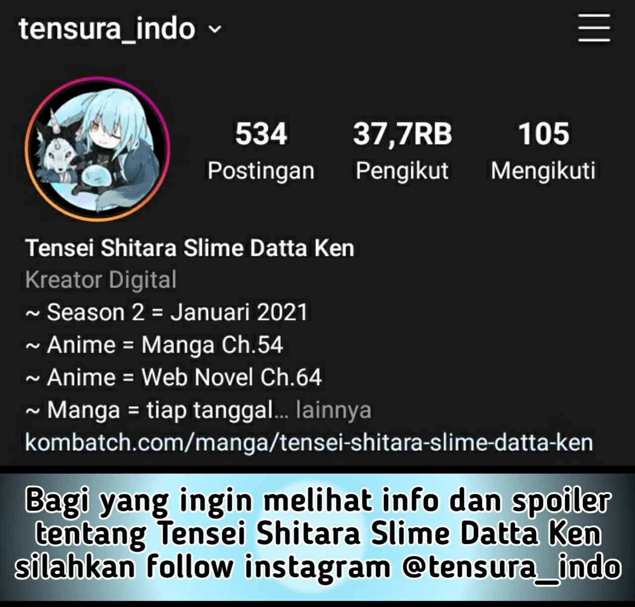Tensei Shitara Slime Datta Ken chapter 73, halaman 2