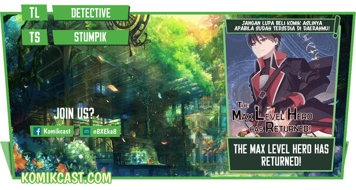 The MAX leveled hero will return! chapter 42, halaman 1
