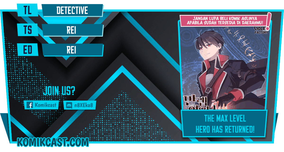 The MAX leveled hero will return! chapter 45, halaman 1