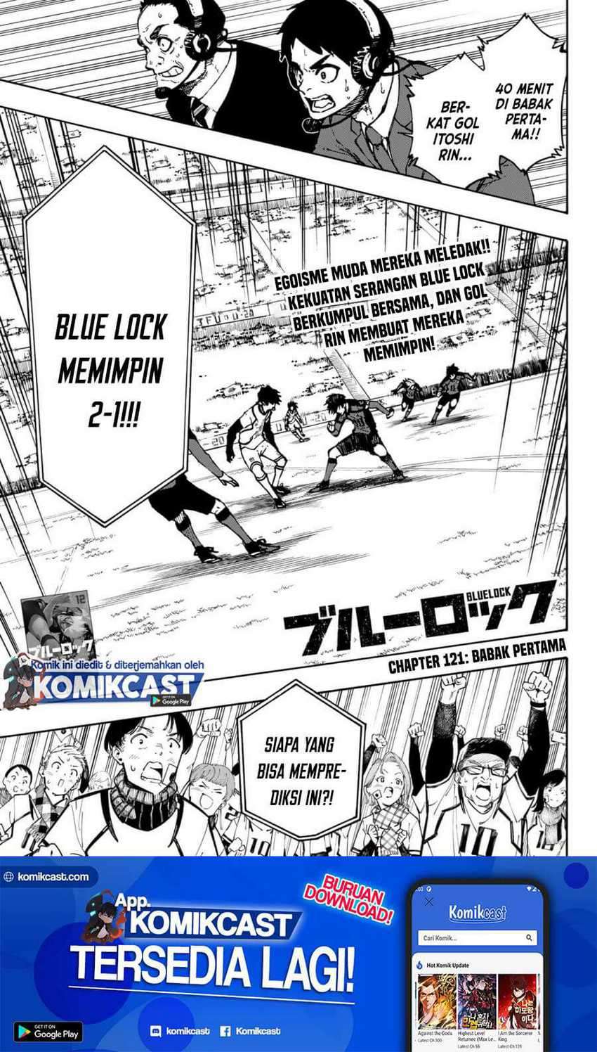 Blue Lock chapter 121, halaman 2