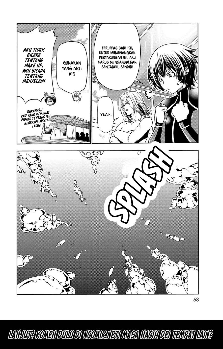 Grand Blue chapter 68.2, halaman 2