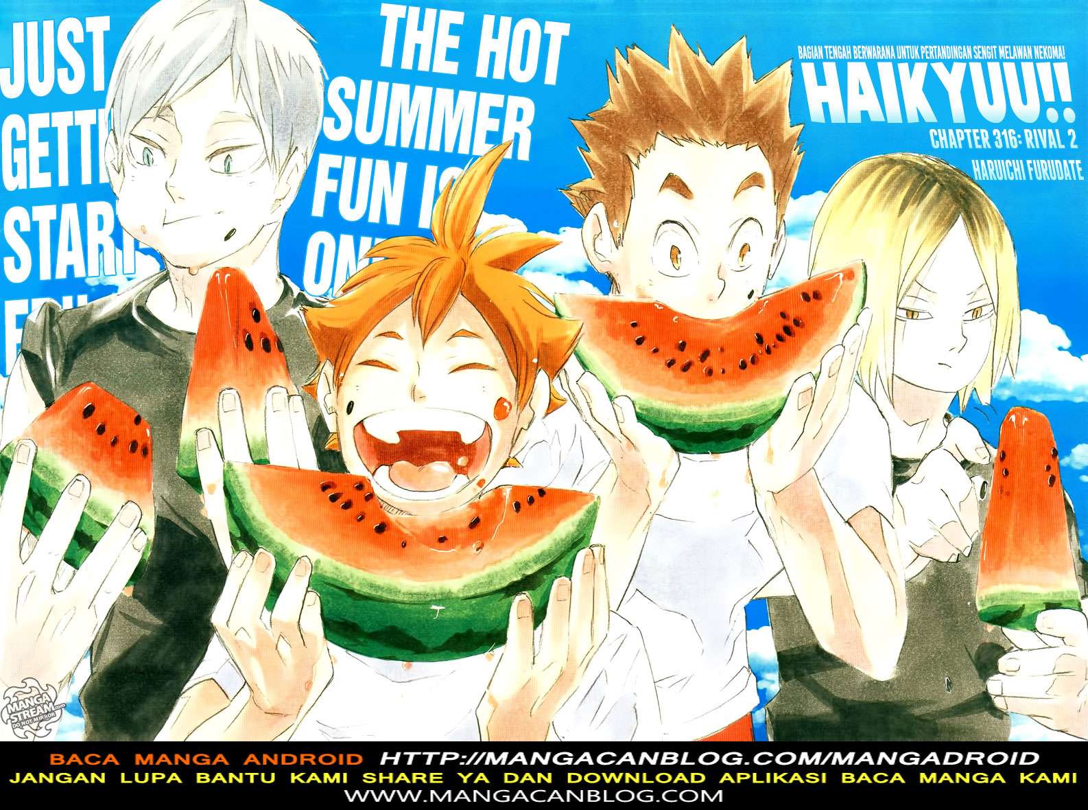 Haikyuu!! chapter 316, halaman 1