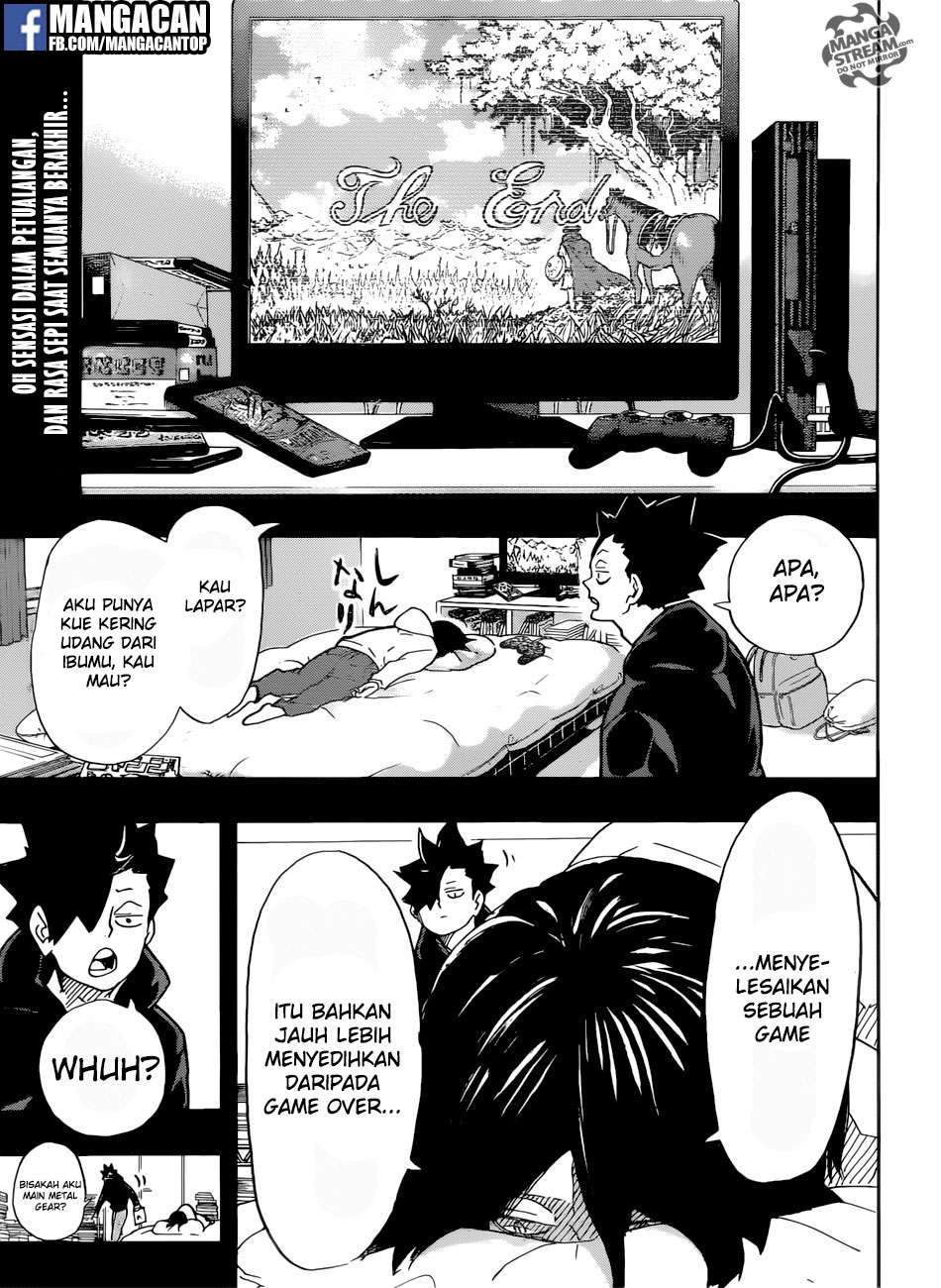 Haikyuu!! chapter 305, halaman 1