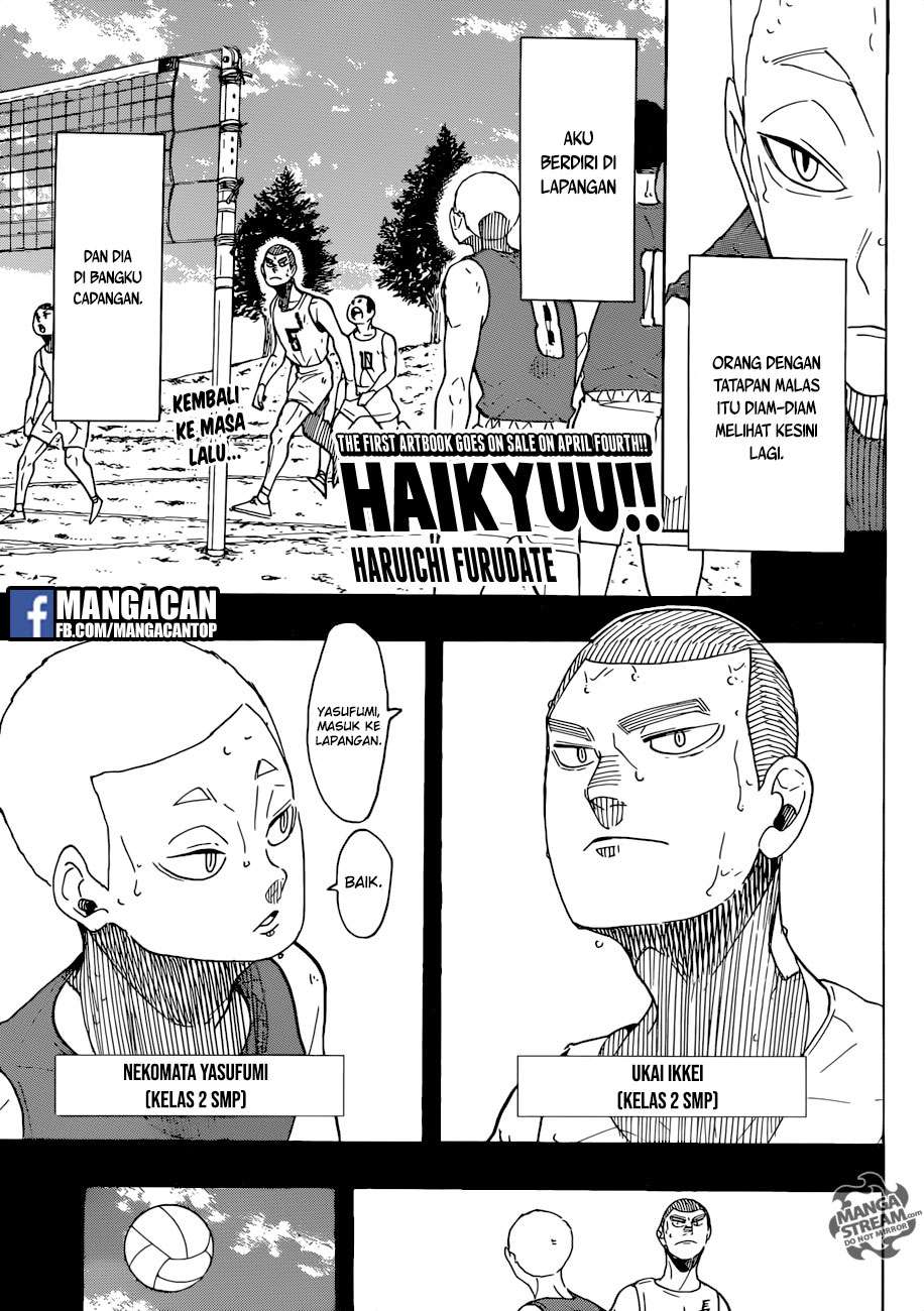 Haikyuu!! chapter 293, halaman 1