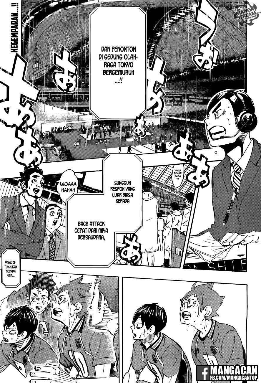 Haikyuu!! chapter 291, halaman 1