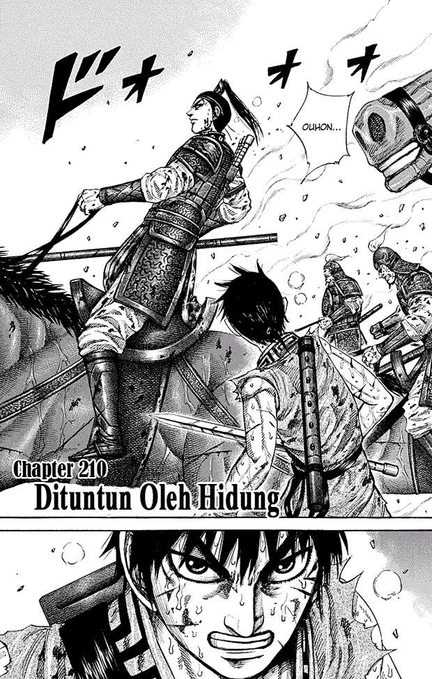 Kingdom chapter 210, halaman 1