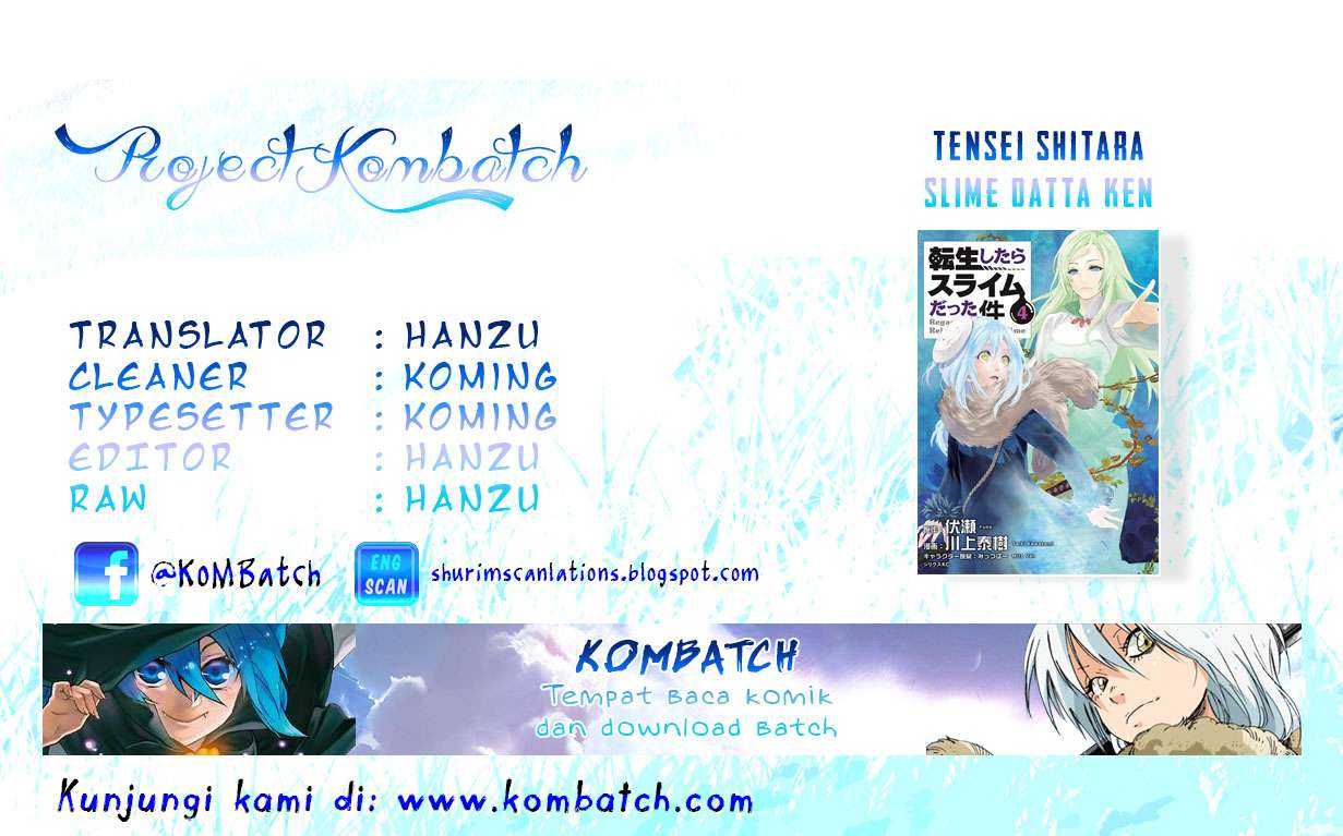 Tensei Shitara Slime Datta Ken chapter 30, halaman 1