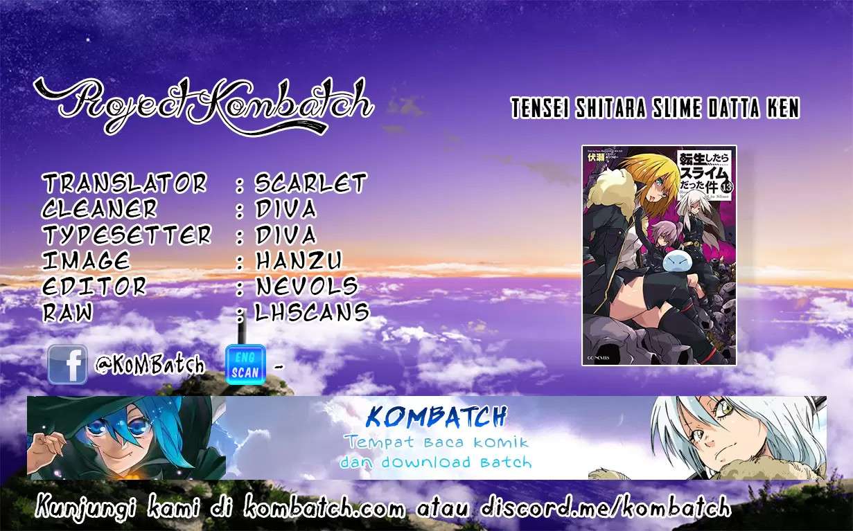 Tensei Shitara Slime Datta Ken chapter 60, halaman 1