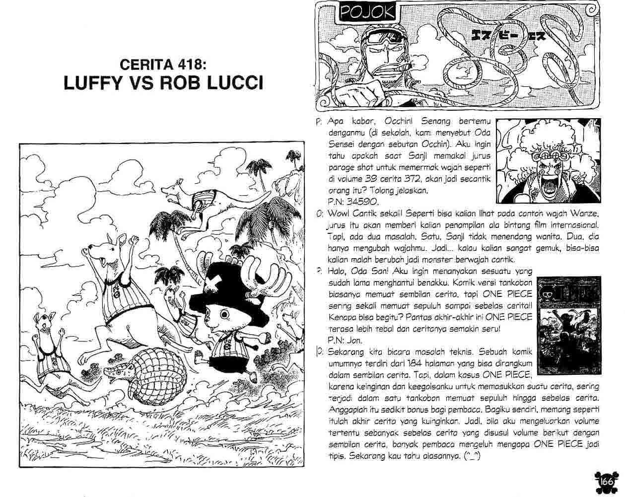 One Piece chapter 418, halaman 1