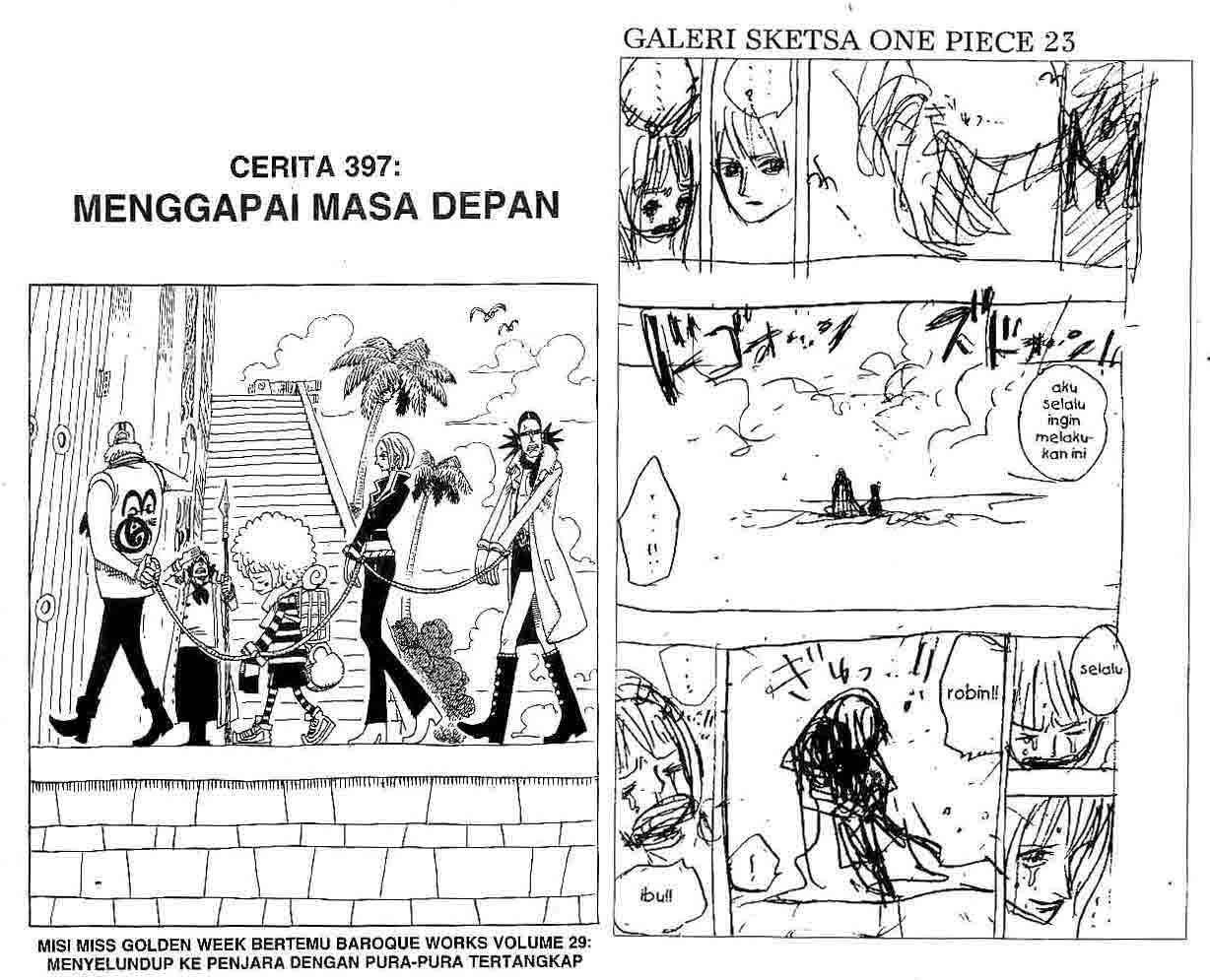 One Piece chapter 397, halaman 1