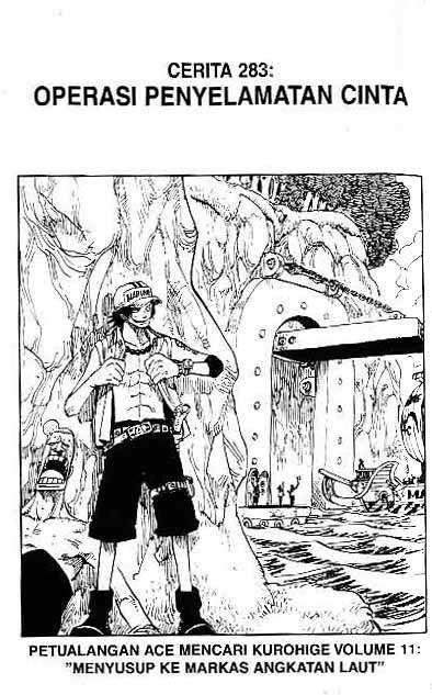 One Piece chapter 283, halaman 1