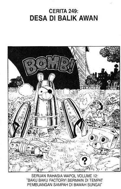 One Piece chapter 249, halaman 1