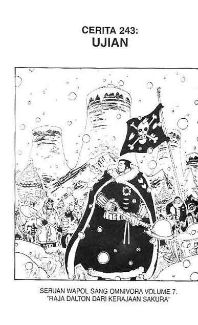 One Piece chapter 243, halaman 1