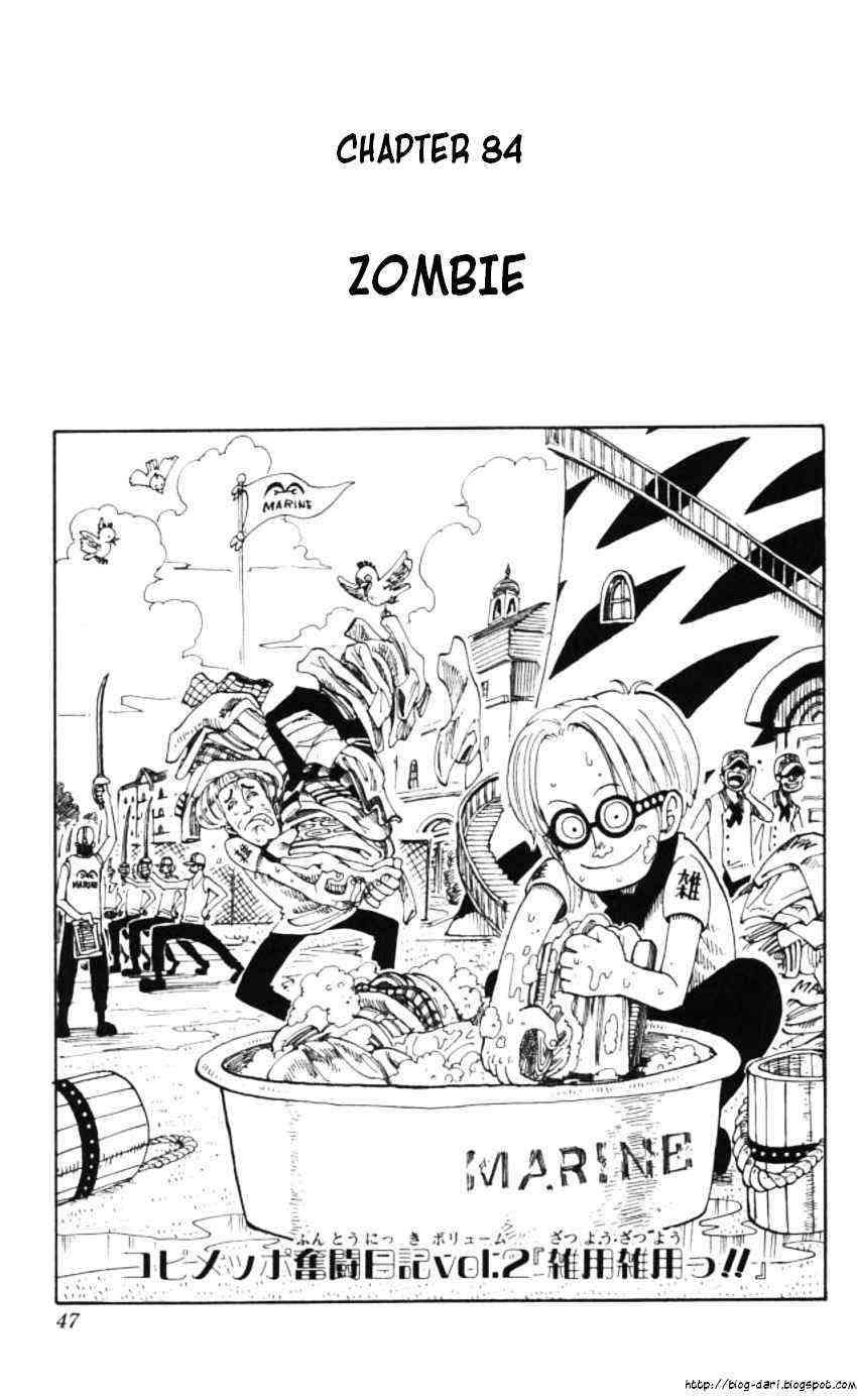 One Piece chapter 84, halaman 1
