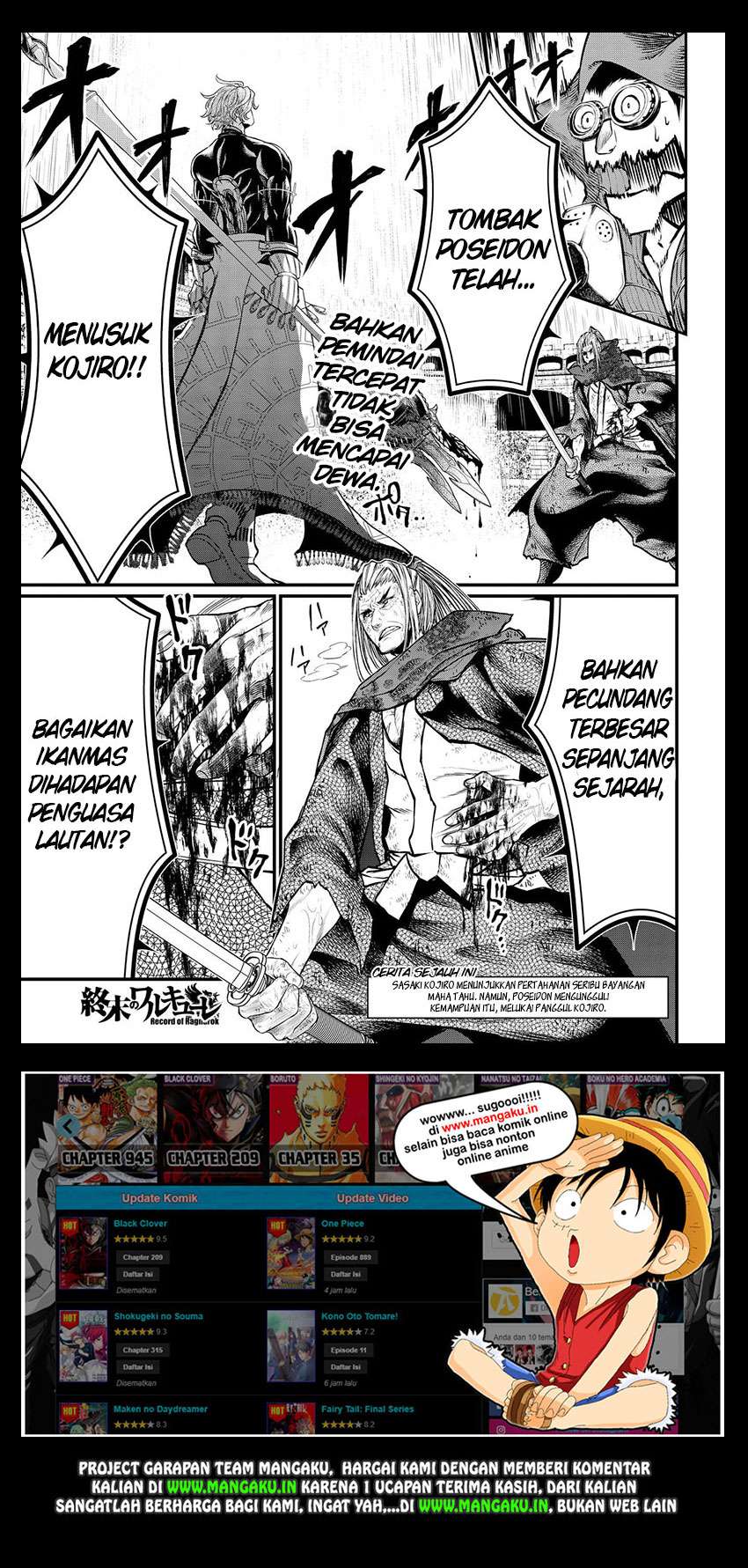 Shuumatsu no Valkyrie chapter 18, halaman 2