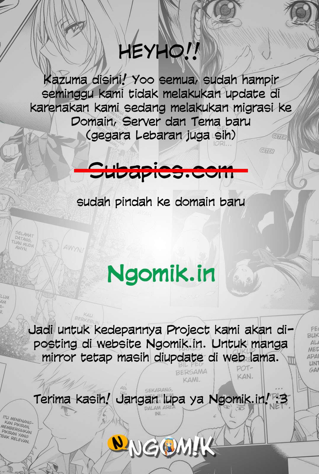 Grand Blue chapter 36.5, halaman 1
