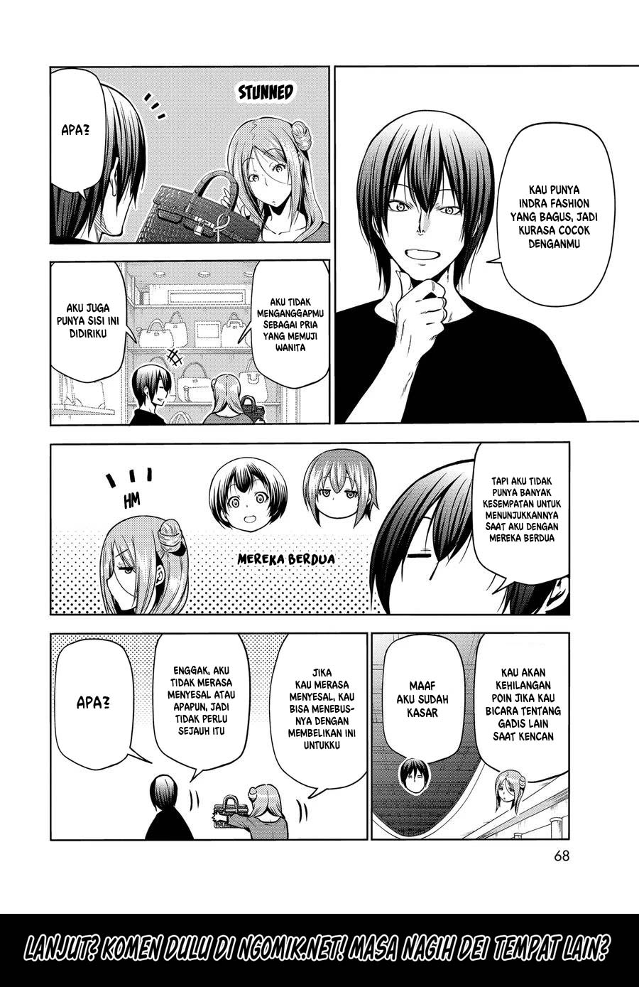 Grand Blue chapter 69.2, halaman 3