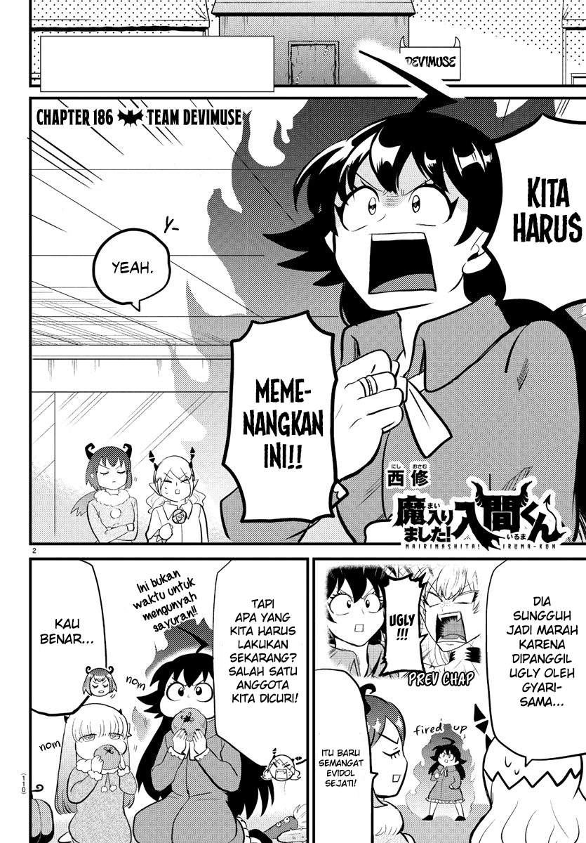 Mairimashita! Iruma-kun chapter 186, halaman 2