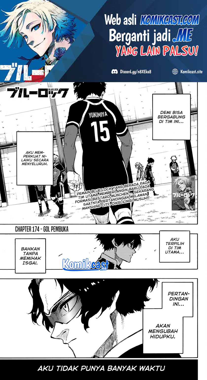 Blue Lock chapter 174, halaman 2