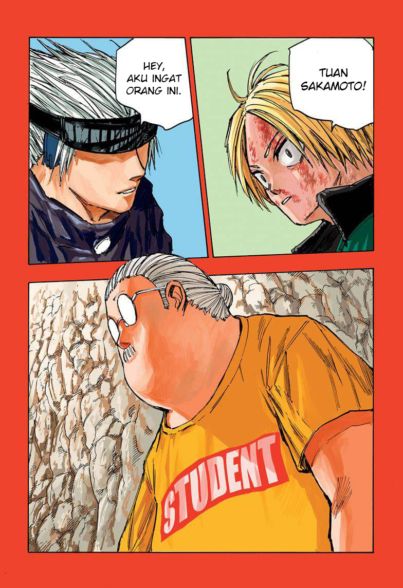 Sakamoto Days chapter 71, halaman 2