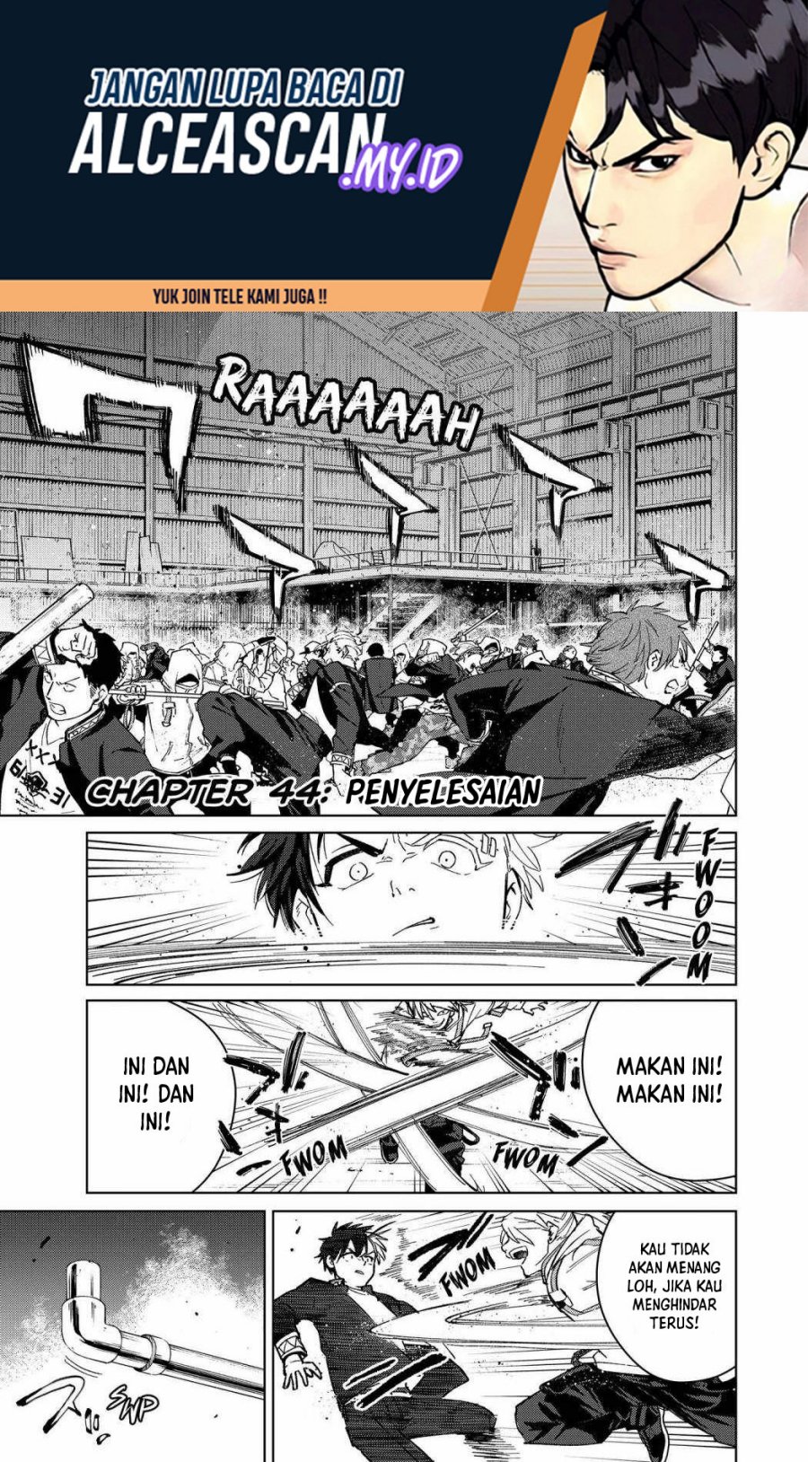 Wind Breaker (NII Satoru) chapter 44, halaman 2