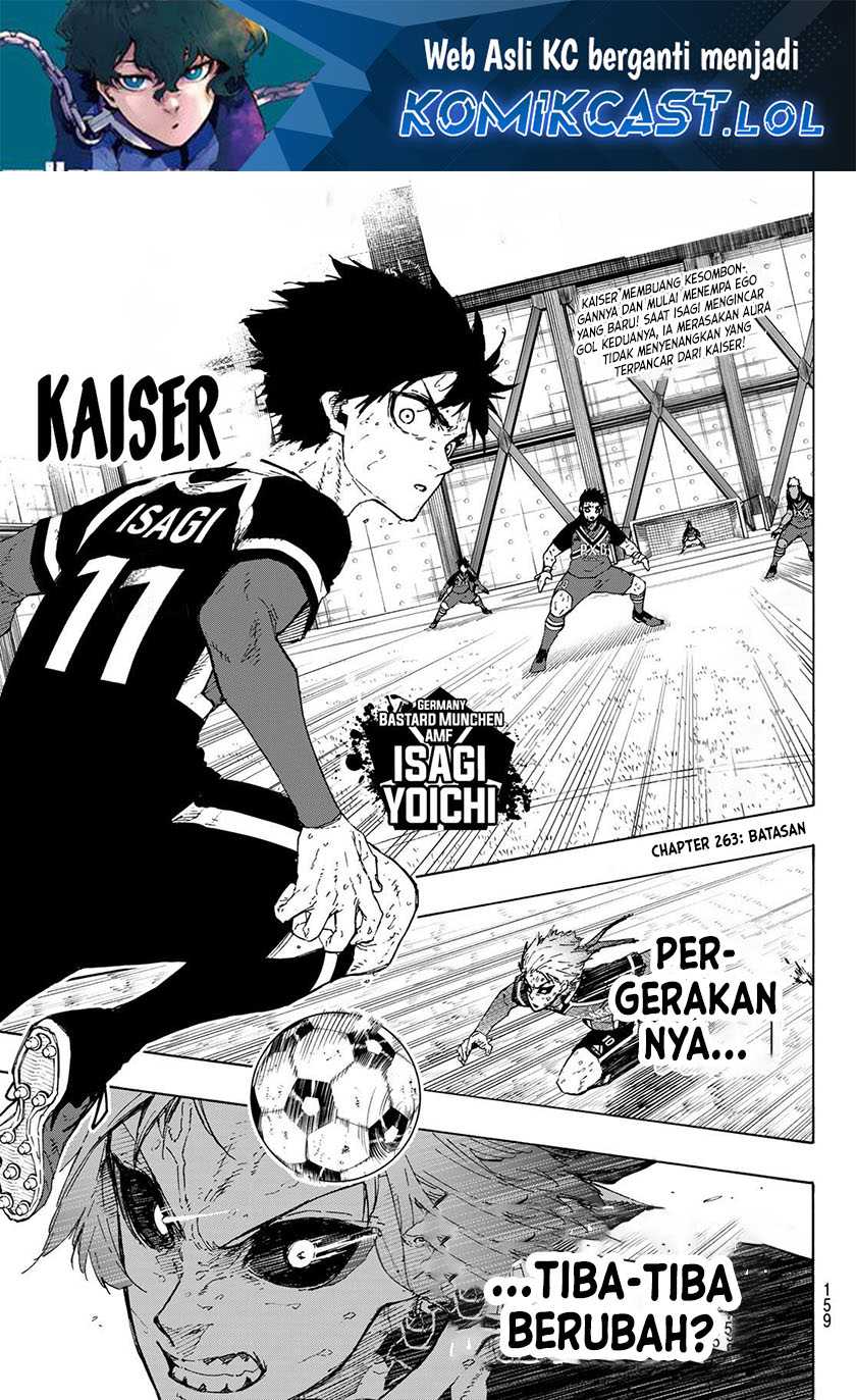 Blue Lock chapter 263, halaman 2