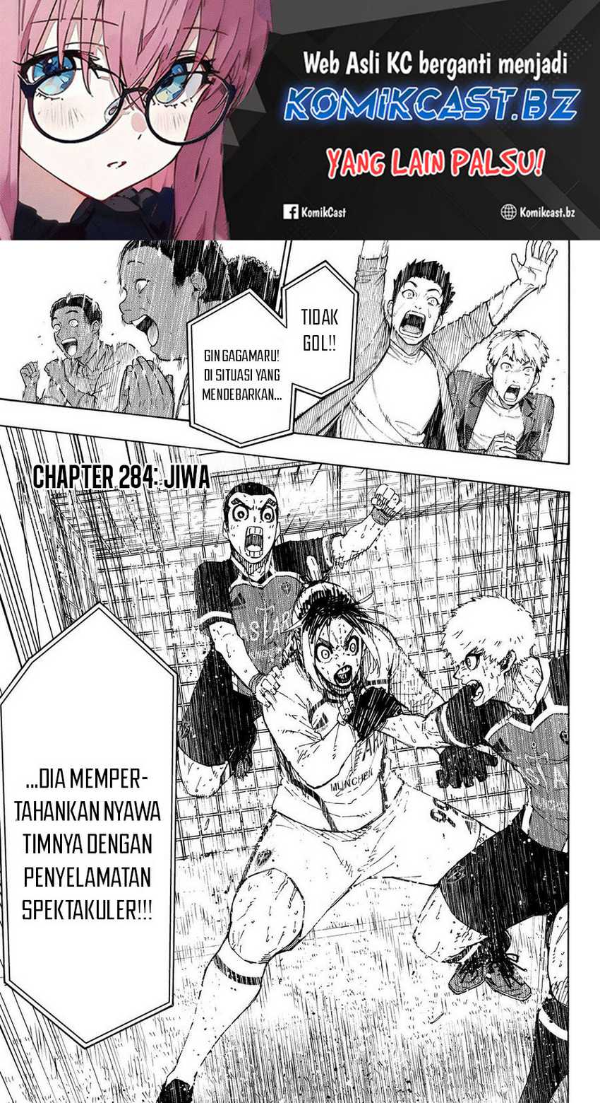 Blue Lock chapter 284, halaman 2