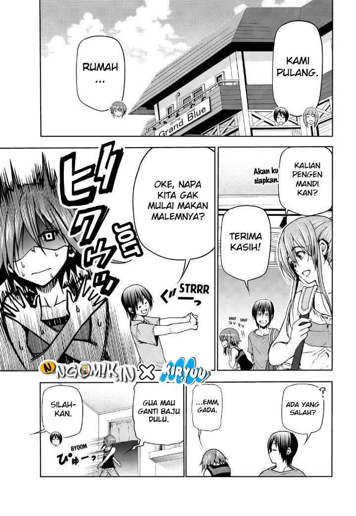 Grand Blue chapter 44, halaman 3