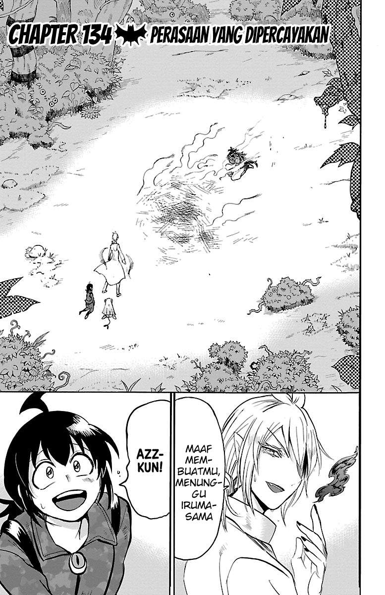 Mairimashita! Iruma-kun chapter 134, halaman 3