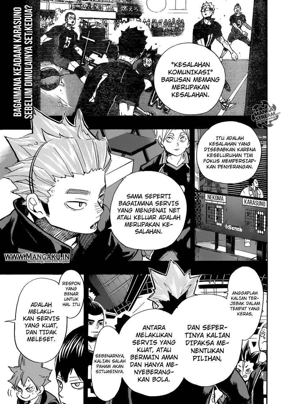 Haikyuu!! chapter 307, halaman 2