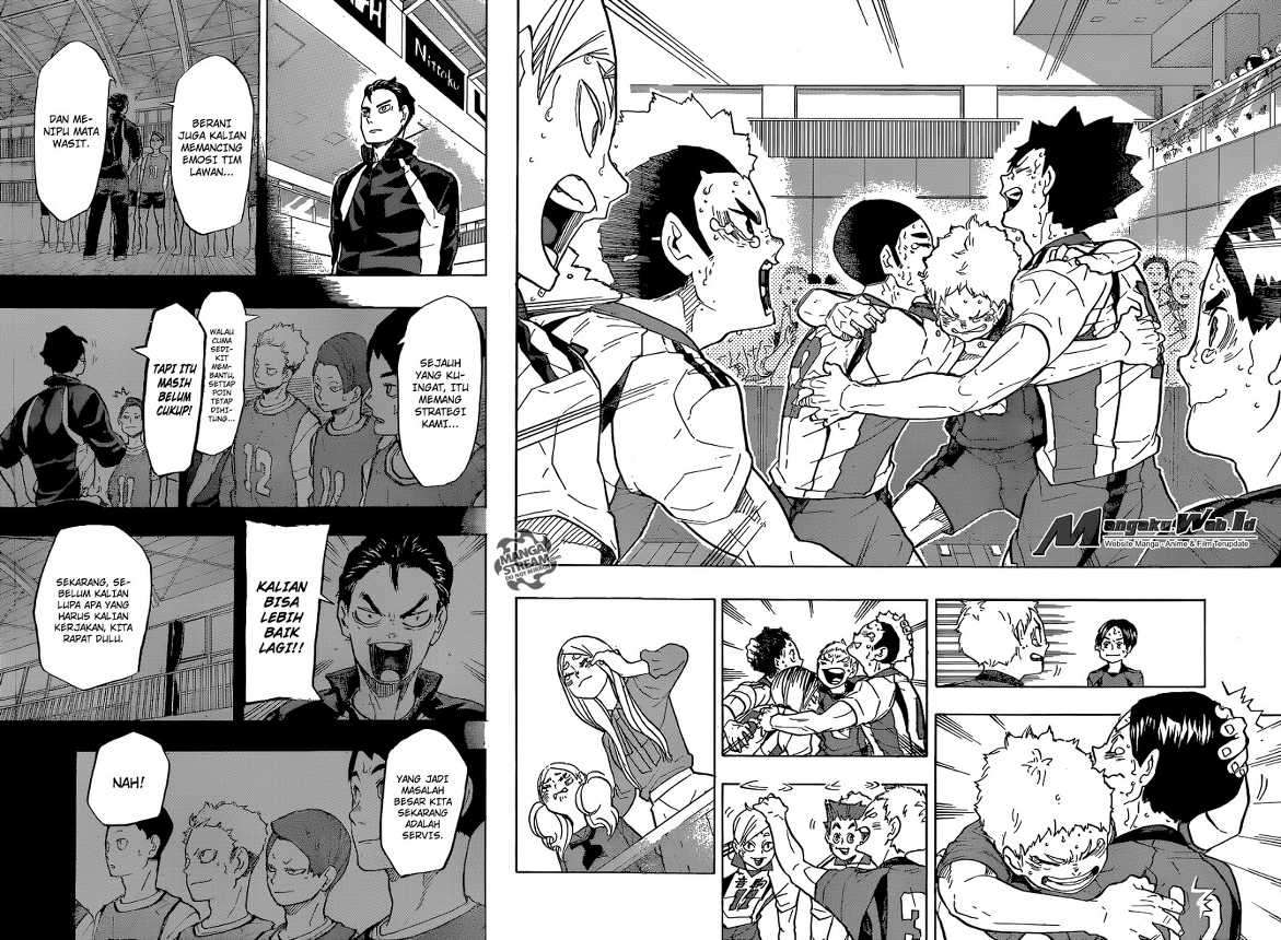 Haikyuu!! chapter 206, halaman 2