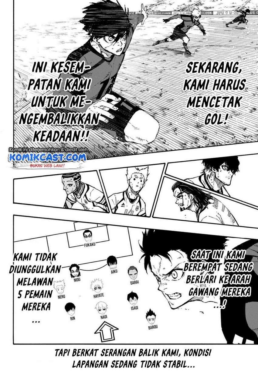 Blue Lock chapter 136, halaman 3