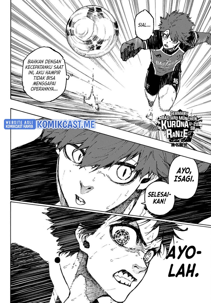 Blue Lock chapter 185, halaman 3