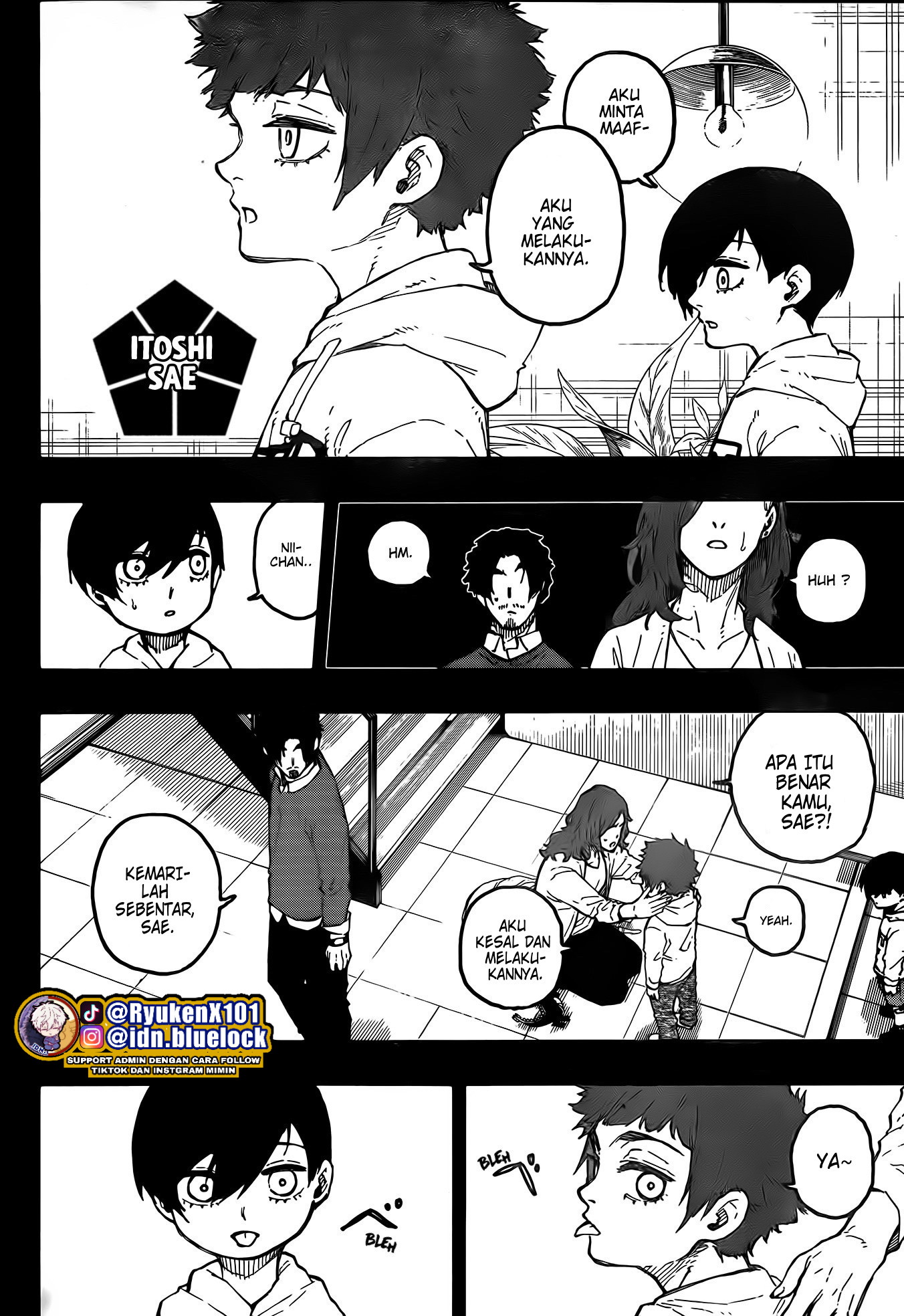 Blue Lock chapter 271, halaman 4