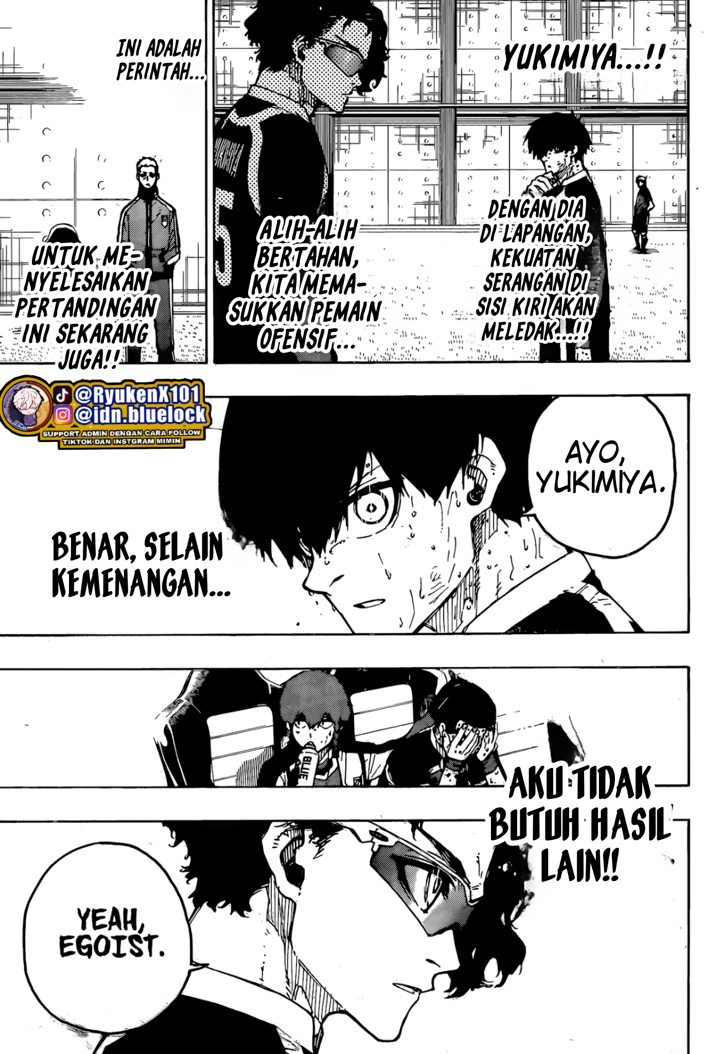 Blue Lock chapter 288, halaman 3
