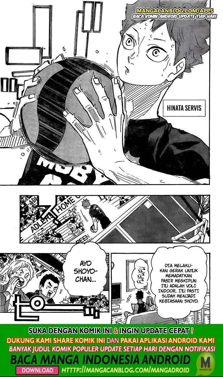 Haikyuu!! chapter 383, halaman 3