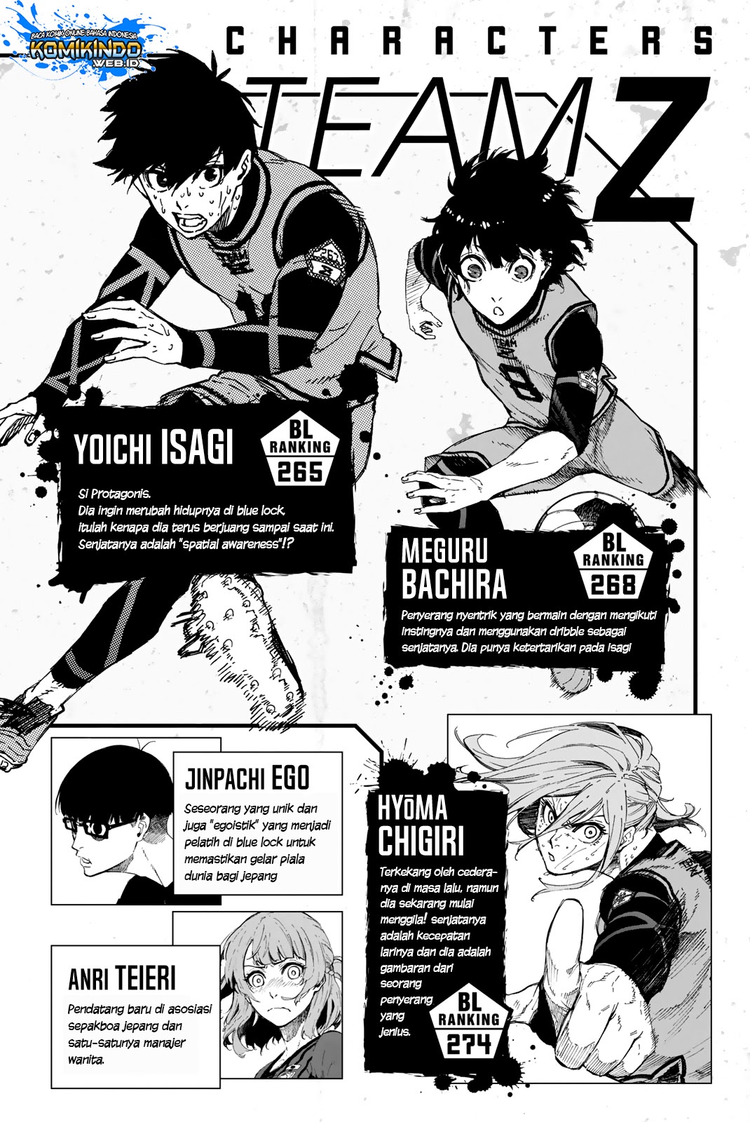 Blue Lock chapter 23, halaman 4