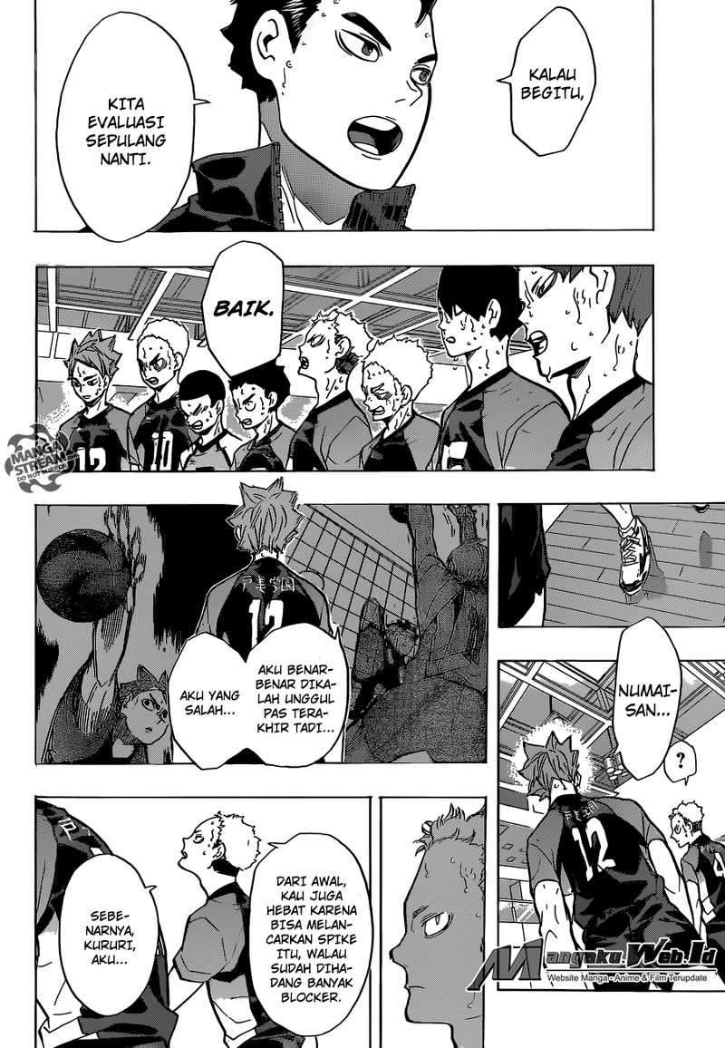 Haikyuu!! chapter 206, halaman 3