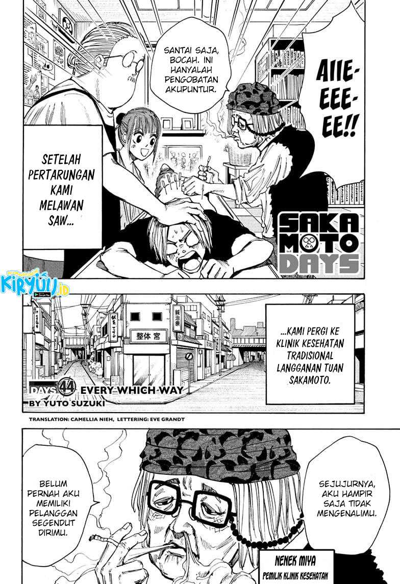 Sakamoto Days chapter 44, halaman 5
