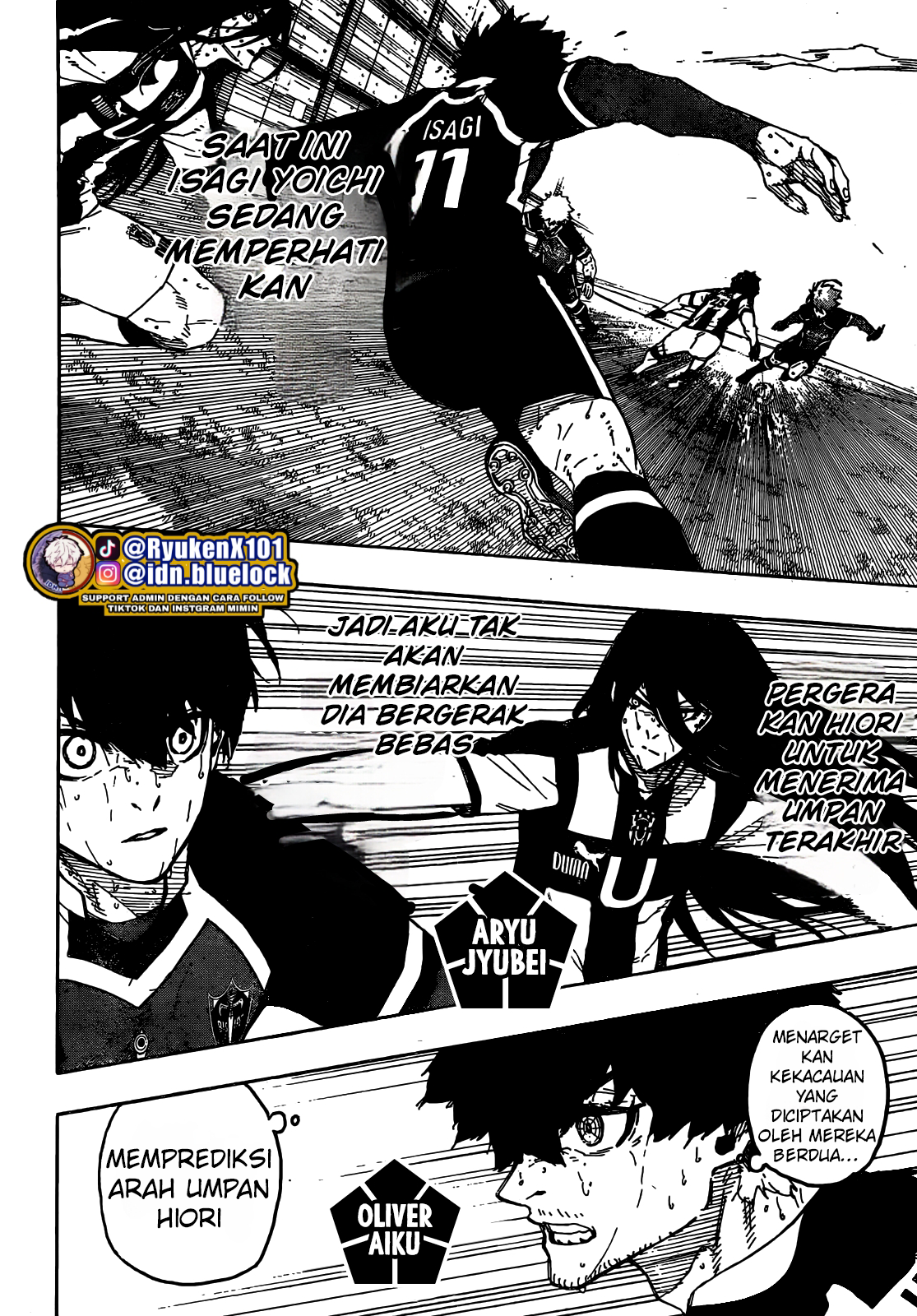 Blue Lock chapter 238, halaman 6
