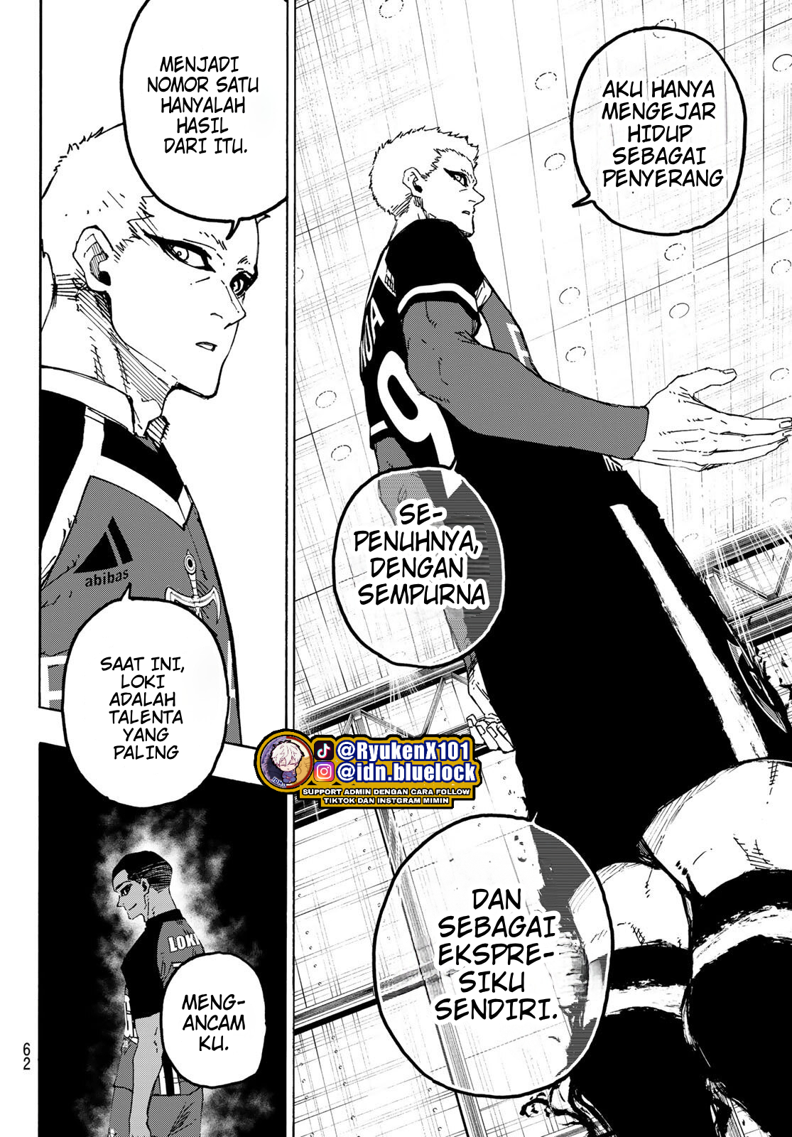 Blue Lock chapter 279, halaman 4