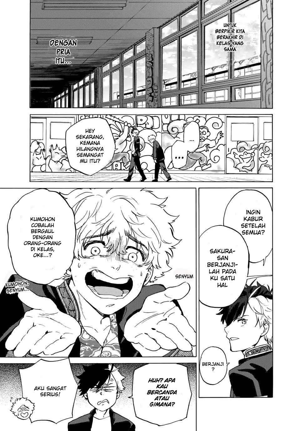 Wind Breaker (NII Satoru) chapter 3, halaman 9
