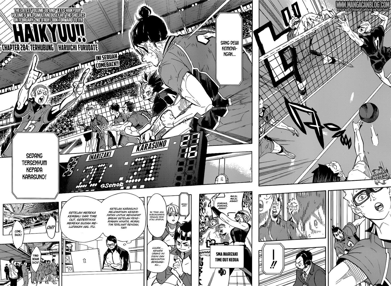 Haikyuu!! chapter 284, halaman 5