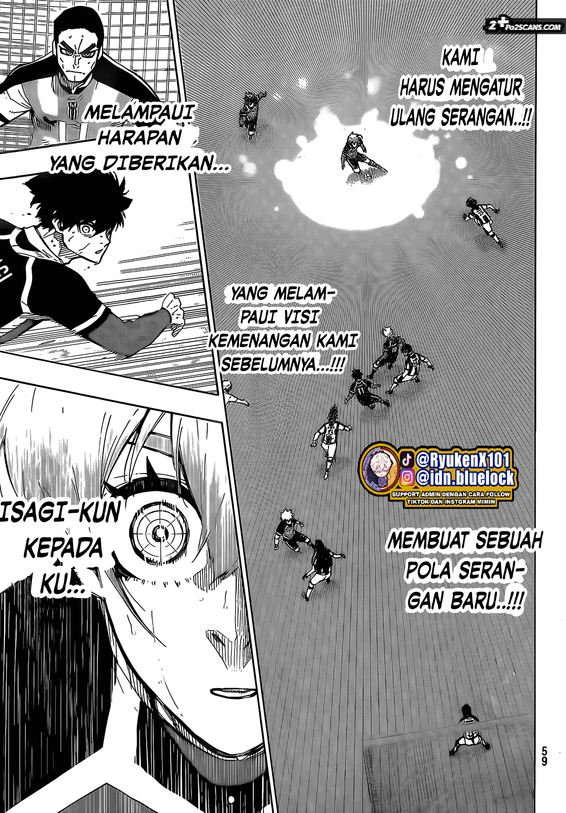 Blue Lock chapter 235, halaman 8