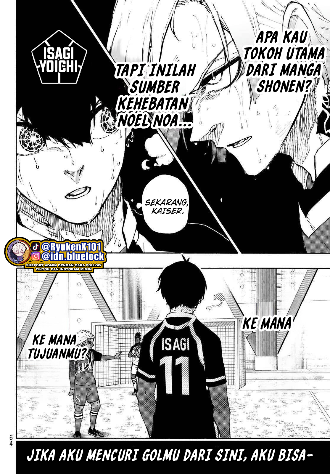 Blue Lock chapter 279, halaman 6