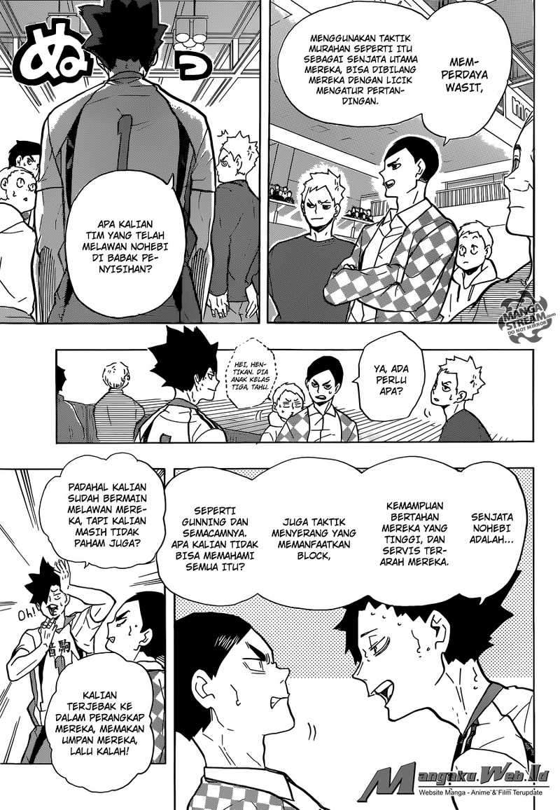 Haikyuu!! chapter 206, halaman 6
