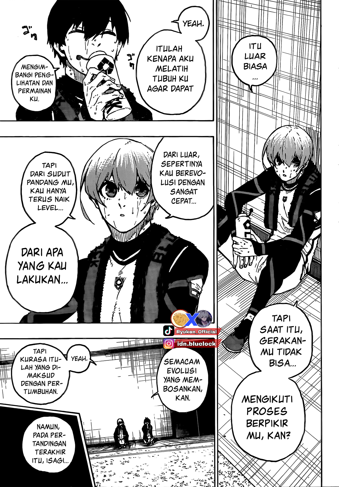 Blue Lock chapter 208, halaman 8