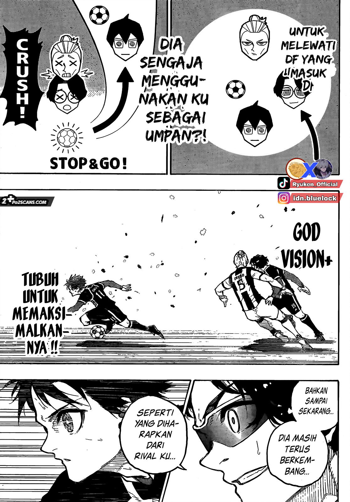 Blue Lock chapter 212, halaman 10